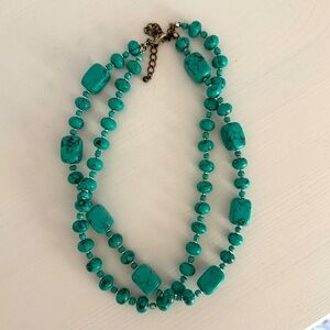 Premier Designs Turquoise Beaded Necklace